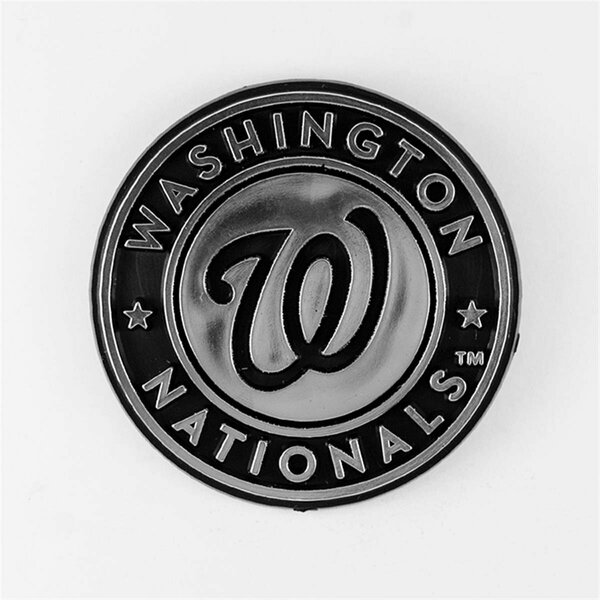 Promark 3.5 x 3.5 in. Washington Nationals Chrome Emblem ML31